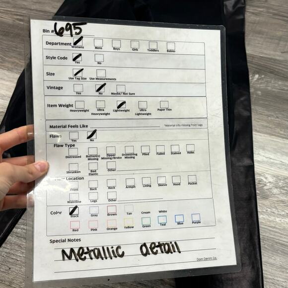 Spanx Everywear Gloss Black M‎ Metallic Panel Pullover Yoga Gym Fitness Legging - Picture 9 of 12